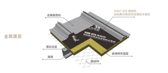 东方雨虹SAM-925：金属屋面夏季应“烤”新选择