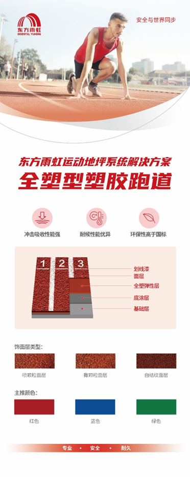 安全与世界同步，东方雨虹全塑型塑胶跑道通过国际田联认证