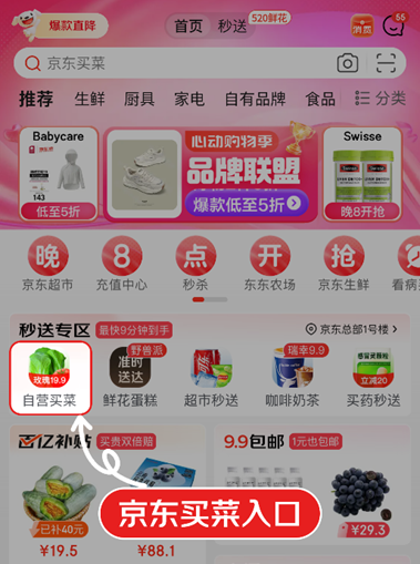 京东买菜“超级周末”来袭！买一赠一、满99减20，超多好物等你来