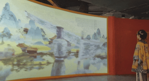 光影载道 瓷上中国，光峰科技带您走进清代盛世瓷器世界