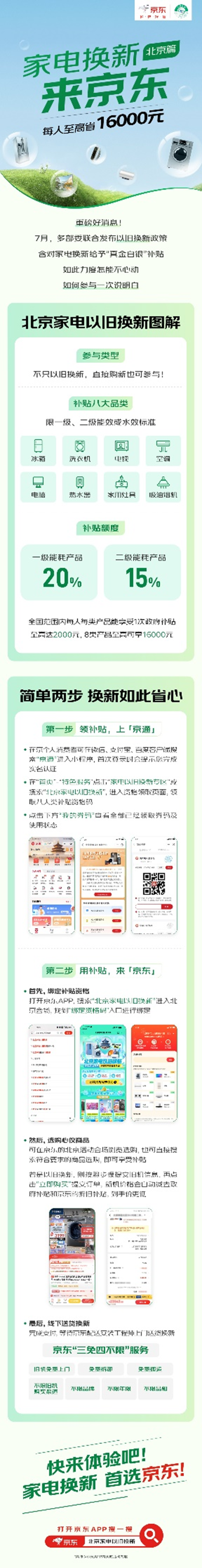 京东买家电单件至高补贴2000元！