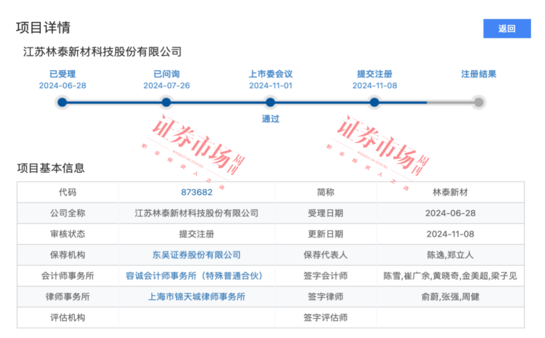 又一“专精特新”IPO过会，从受理到过会历时不到五个月！