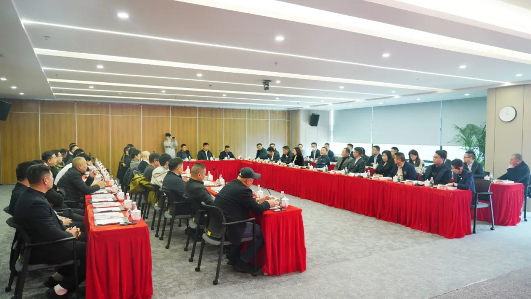 东方雨虹董事长李卫国与上海合伙人代表见面交流