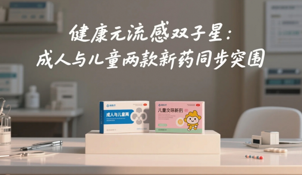 健康元“流感双子星”布局：成人与儿童两款新药同步突围