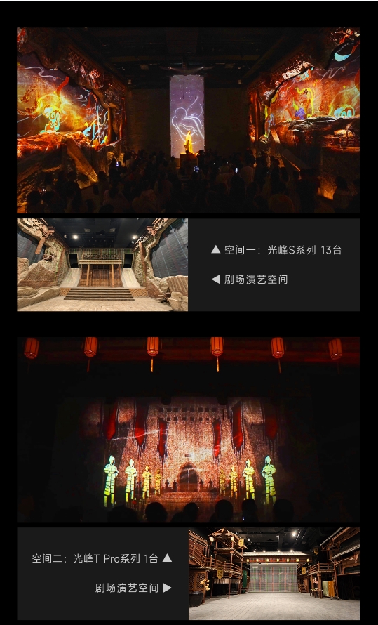 工程案例：光峰工程投影助力《如梦大同》，跨越千年入梦