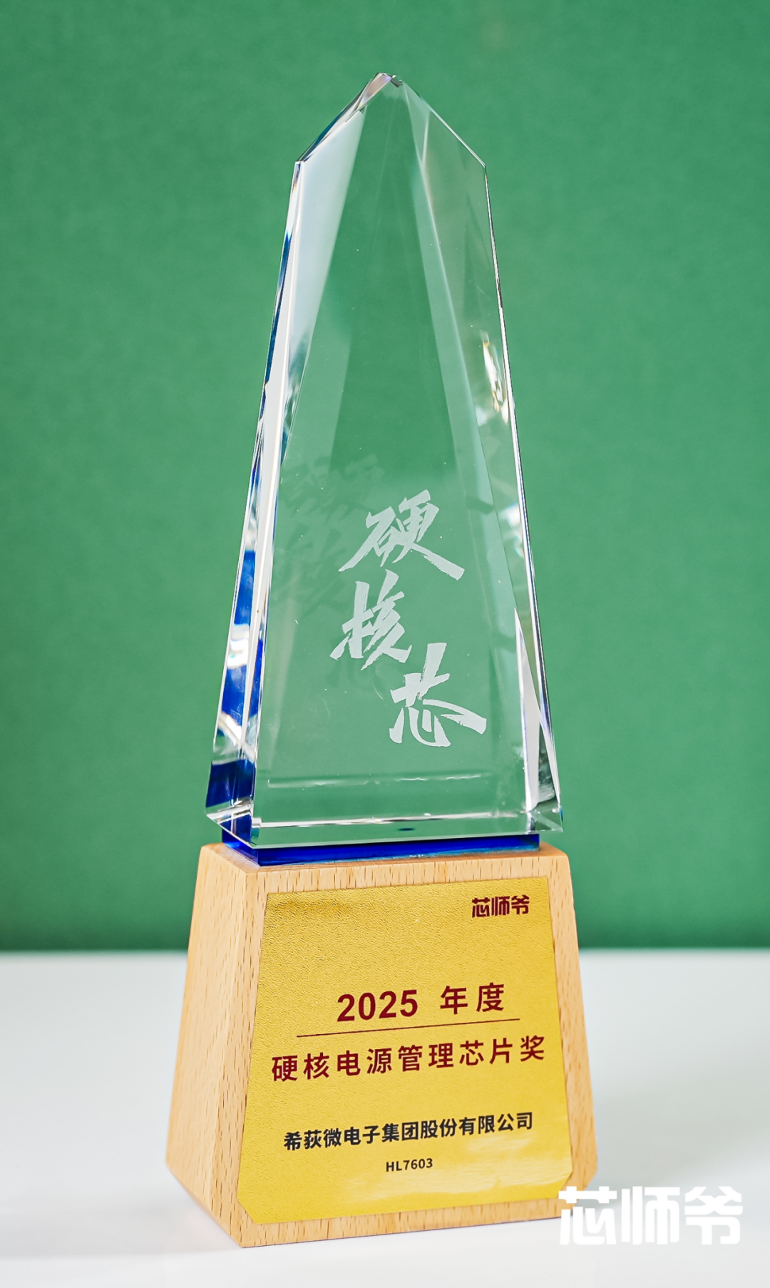 希荻微荣获“2025年度硬核电源管理芯片奖”