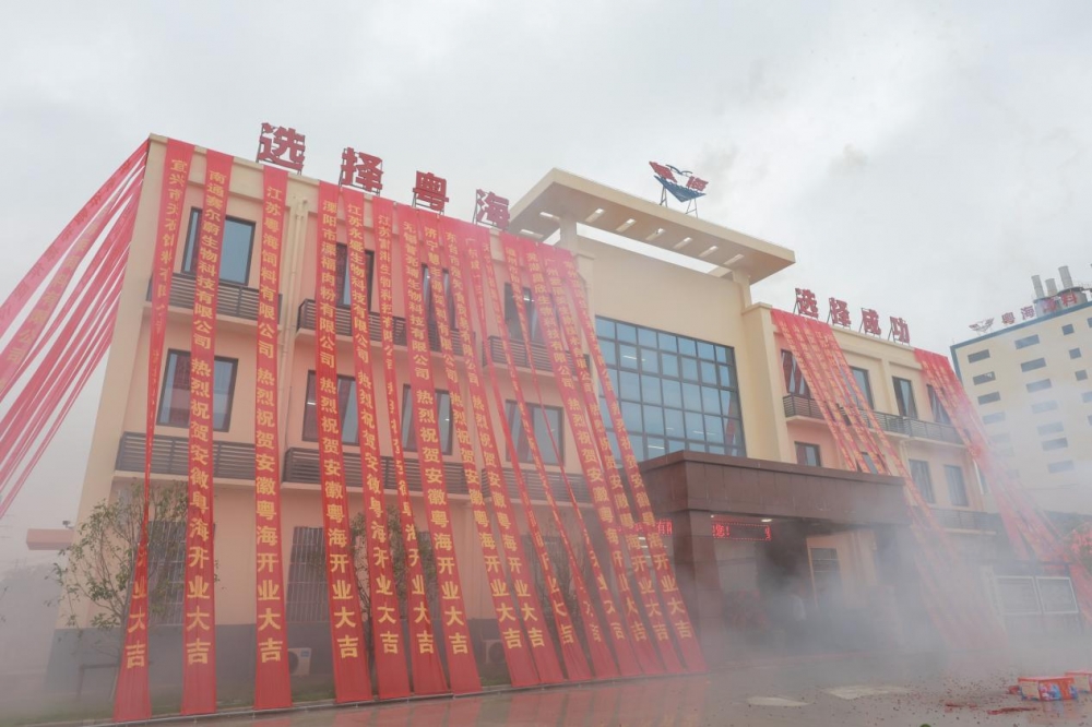 粤海饲料安徽新厂开业暨招商双门红: 3.7万吨订单开启华东市场新篇章