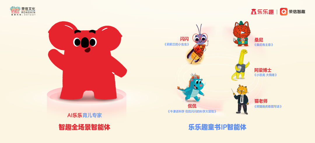 智趣未来,AI陪伴成长!荣信文化发布「乐乐趣智趣阅读」AI智能产品