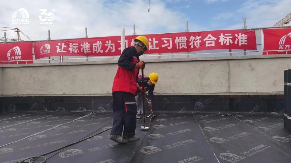 以标准筑基，以品质取胜；东方雨虹助力项目斩获白玉兰