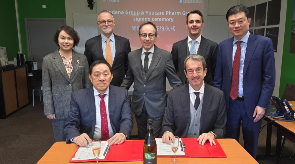 悦康药业与INDENA在法国签署大健康战略协议 十七年合作再升级