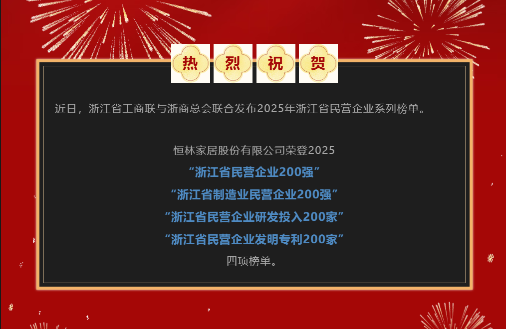 实力登榜!200强×4!!!