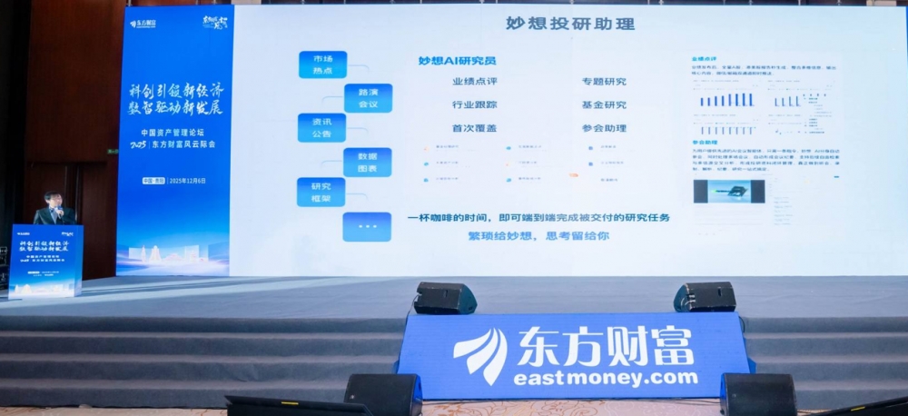 “科创引领新经济 数智驱动新发展” ——中国资产管理论坛暨2025东方财富风云际会盛大召开