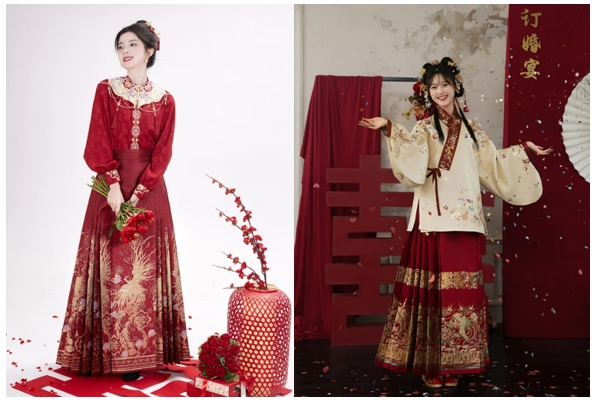 京东搜索量同比增长10 倍！今年春节年轻人都在买明制汉服