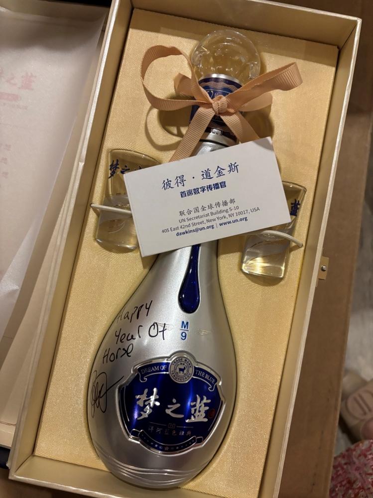 骏驰四海贺新岁!梦之蓝亮相2026联合国春晚