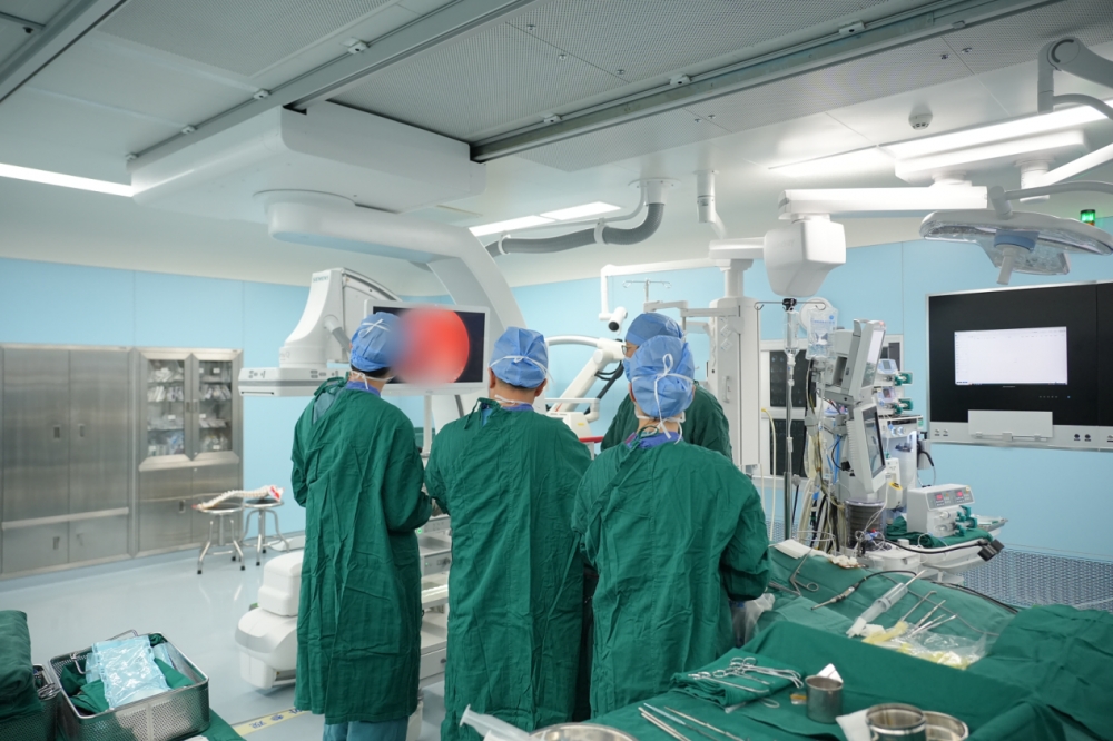 高风险手术再添新保障！三博脑科东坝新院区DSA复合型手术室正式启用