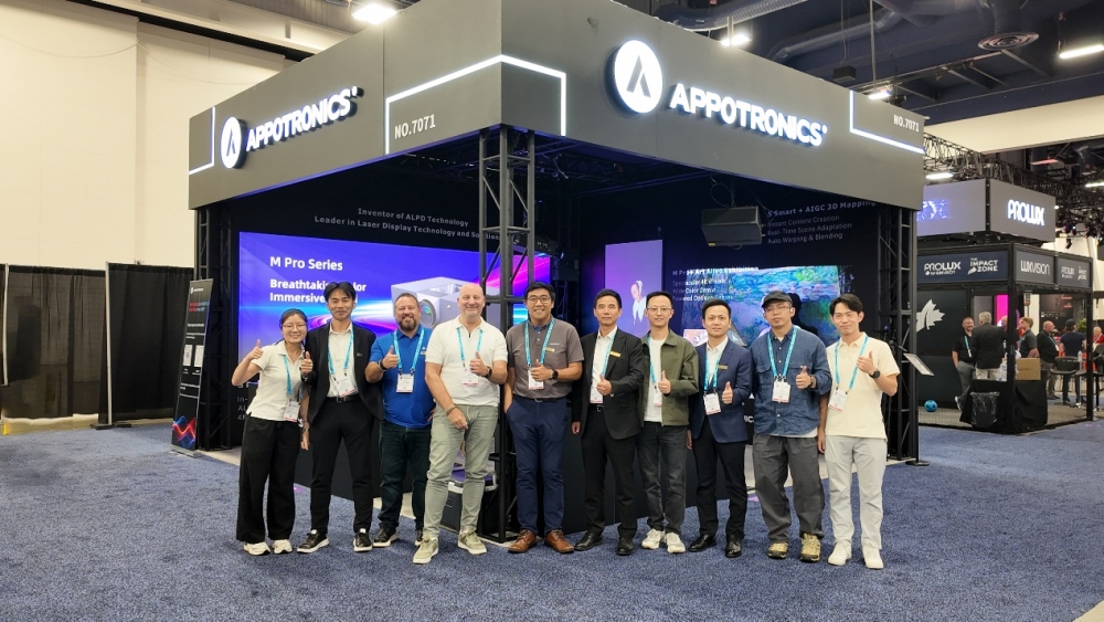 光峰专显亮相InfoComm 2026，AIMapper斩获最佳展品奖