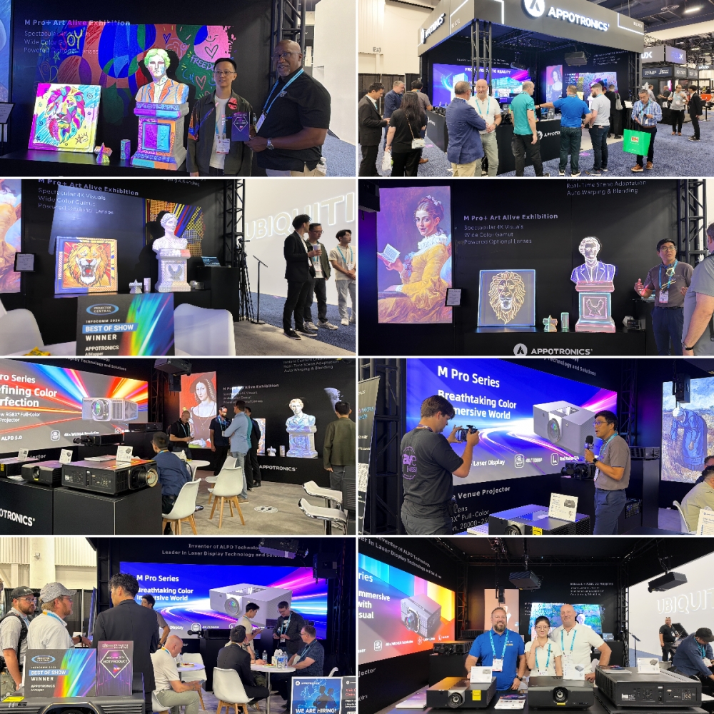 光峰专显亮相InfoComm 2026，AIMapper斩获最佳展品奖