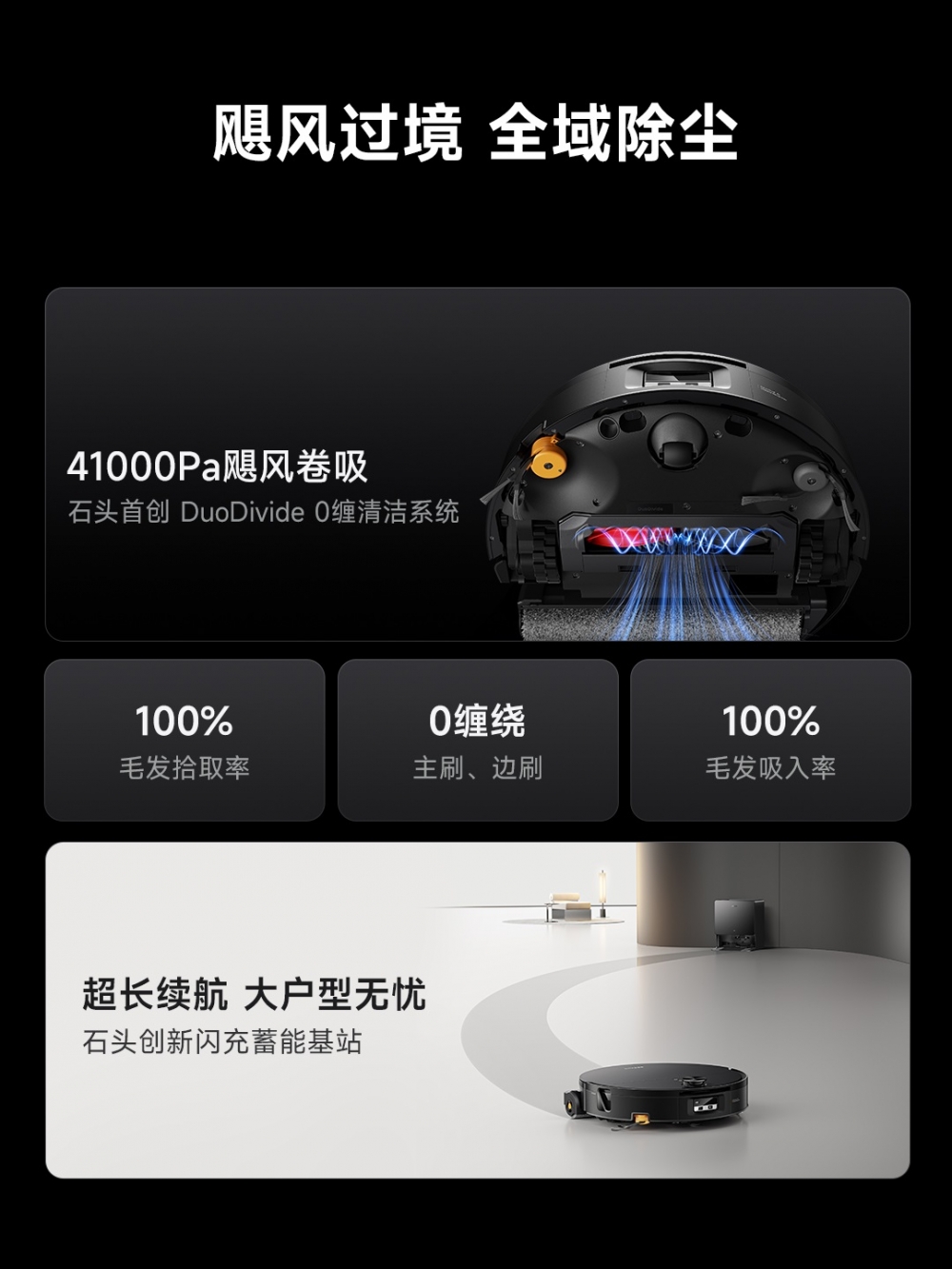 石头G30S Ultra全新上市：75℃热活水+8.98cm超薄机身，G系列再立旗舰标杆