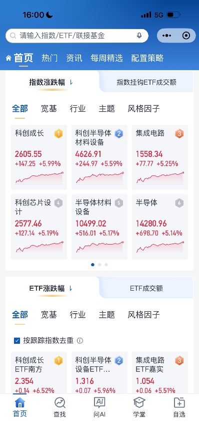 如何一键把握“硬科技”行情?指数直通车“问AI”让投资决策更简单