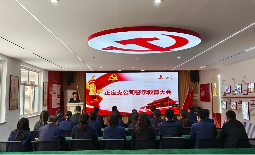 党建引领践保险初心 中国人寿正定支公司用心守护古城百姓安宁