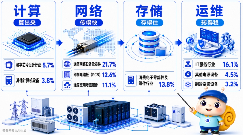 首批算力主体ETF陆续上市 探寻它背后的算力基础设施产业
